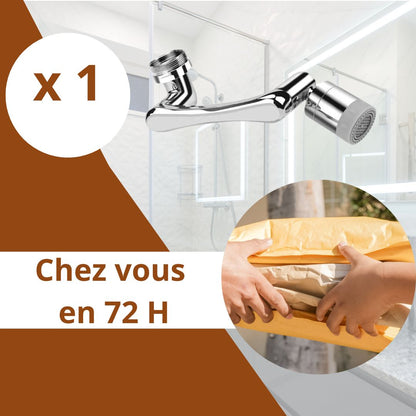 ROBINET-TOUTMÉTAL™- Le robinet rotatif 1440°