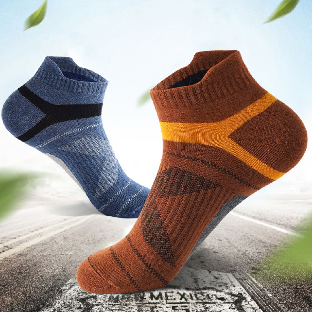 SOCKS-CONFORT™ - Chaussettes absorbantes et respirantes