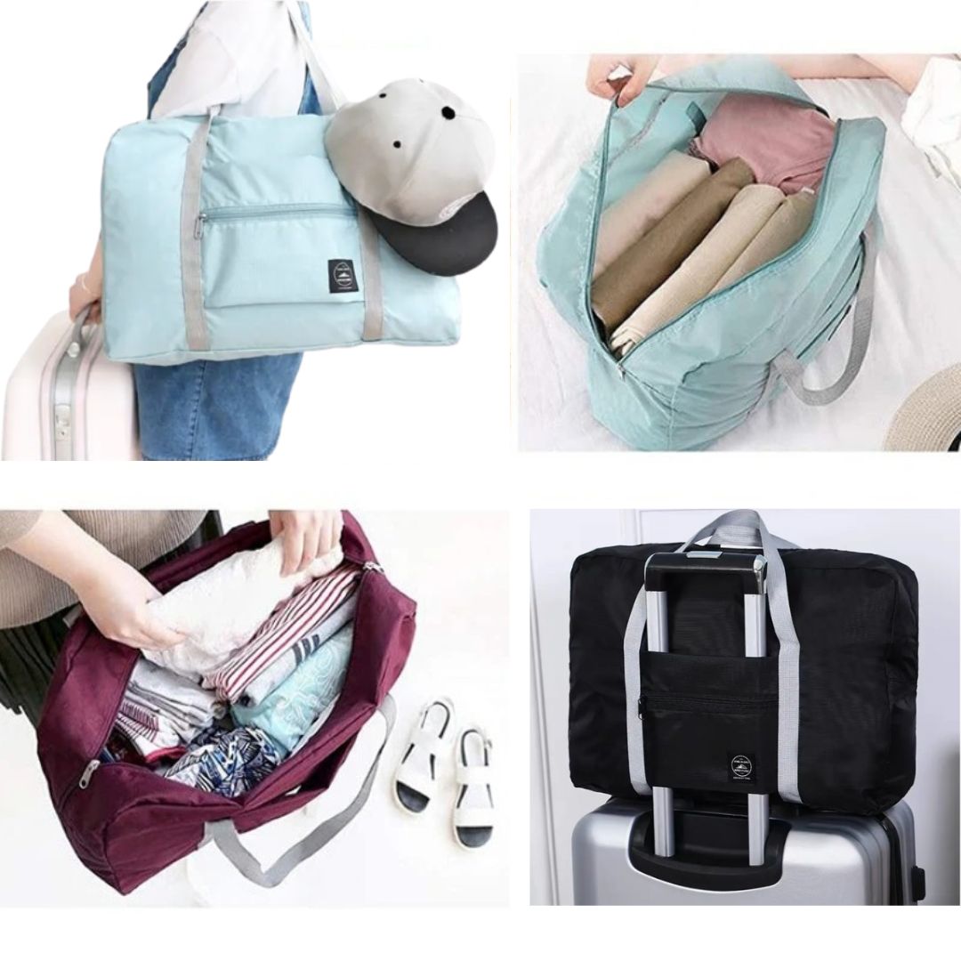 TRAVEL-BAG™ sac de voyage pliable intégrable à votre valise